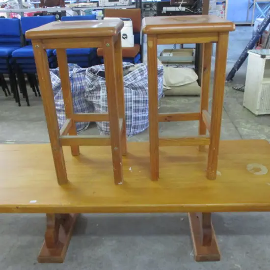 Stools and Coffee Table