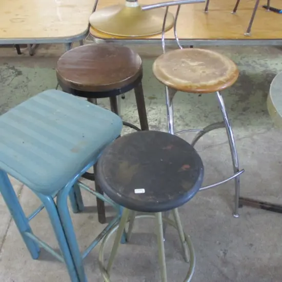 4 Asst Stools