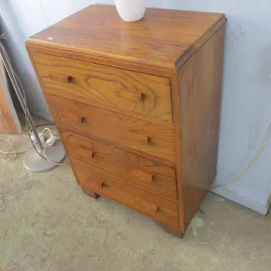 Oak Tallboy