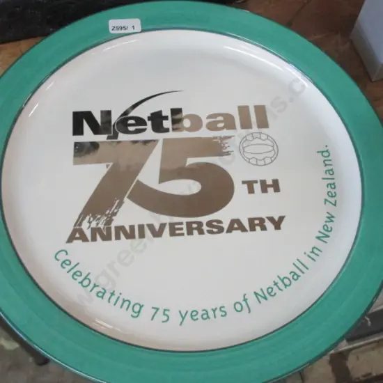 Com Netball Plate
