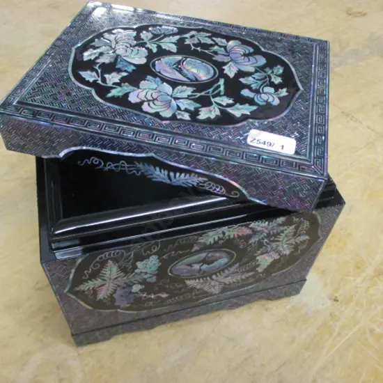 Inlaid Trinket Box