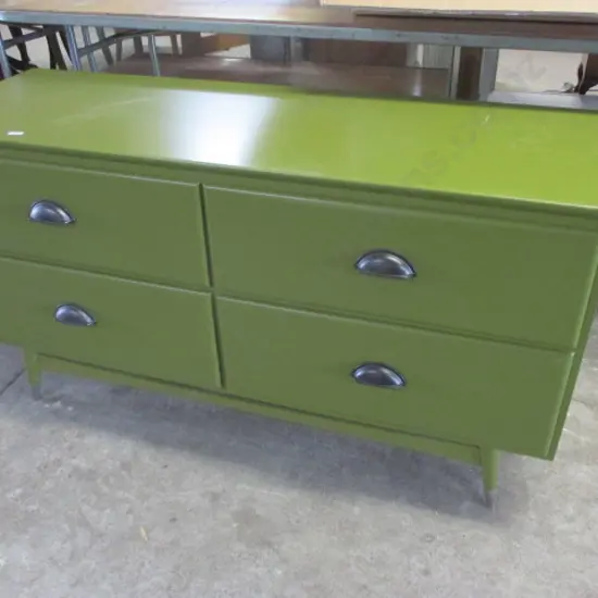 Retro Painted Lowboy