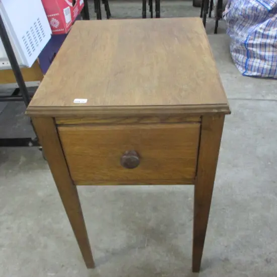 Oak Side Table