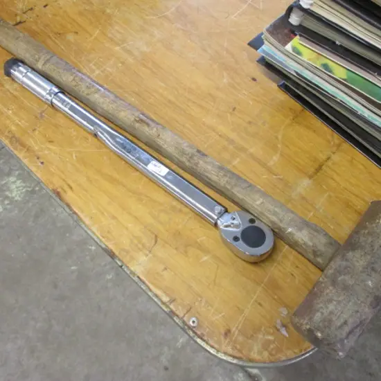 Torque Wrench and Sledge Hammer