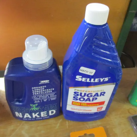 Plant Food and Sugar Soap