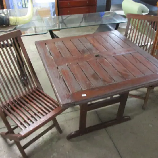 Patio Table and 2 Chairs