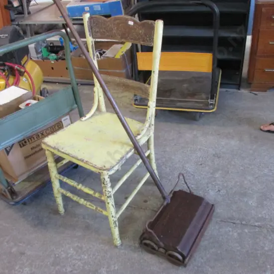 Chair and Sweeper