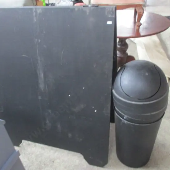 Bins and Sandwitch Board