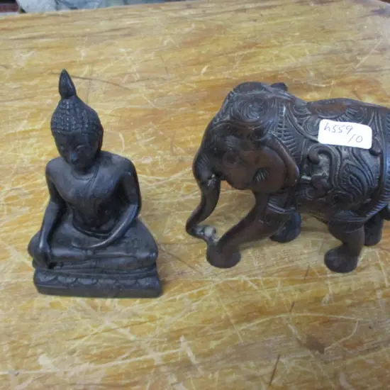 Buddha and Elephant