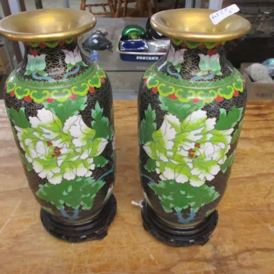 Cloisonne Vases