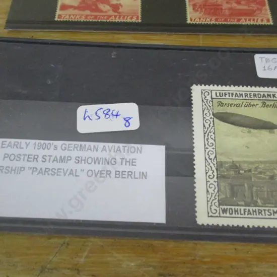 Stamp German Airship