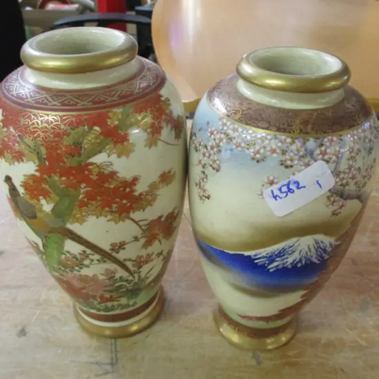 Satsuma Vases