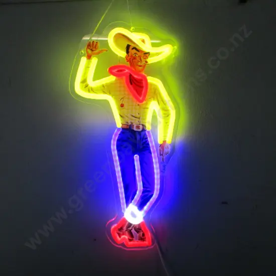 LED Neon Cowboy