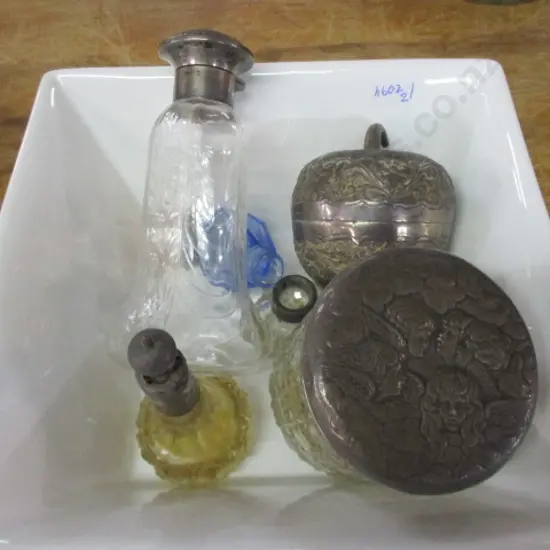 Silver Topped Bottles