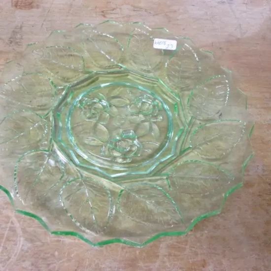 Uranium Glass Bowl
