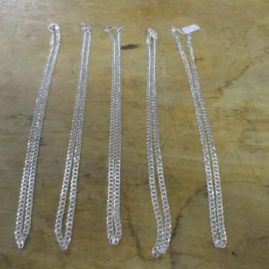 5 925 Silver Neckchains