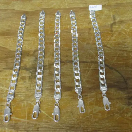 5 925 Silver Bracelets