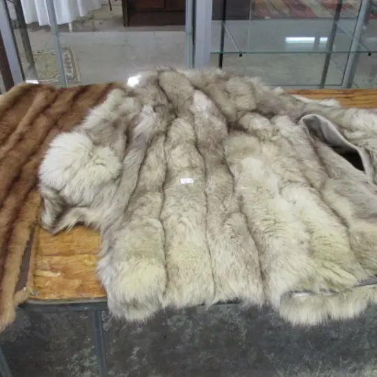 Fur Stole and Jacket
