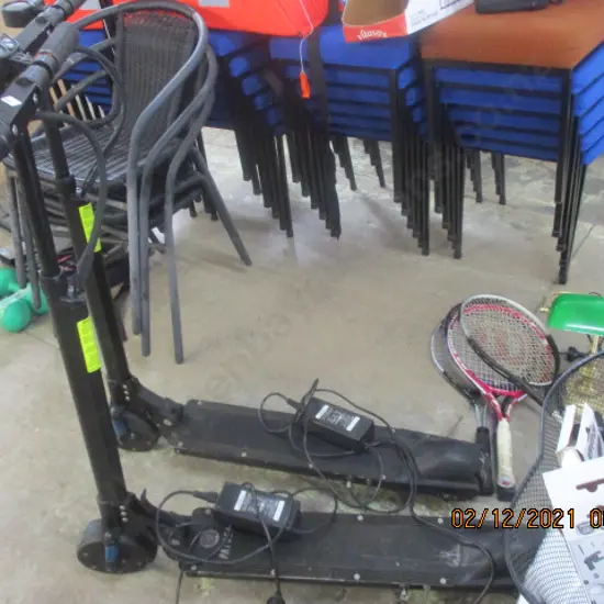 2 Battery Scooters
