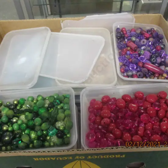 Coloured Beads