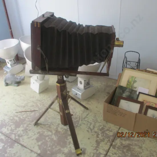 Large Vintage Camera