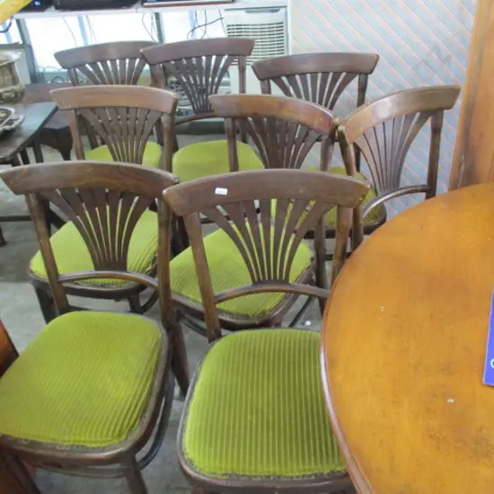 8 Bentwood Chairs