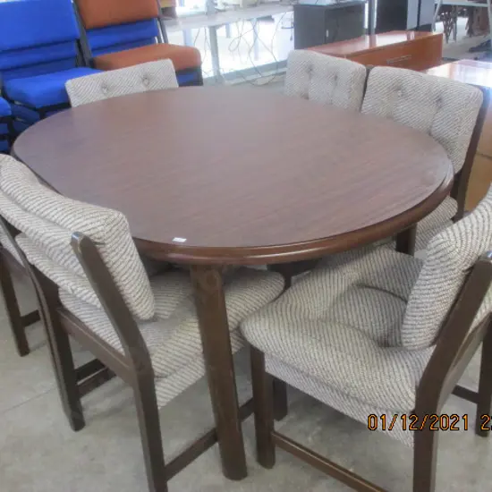 Table and 6 Chairs