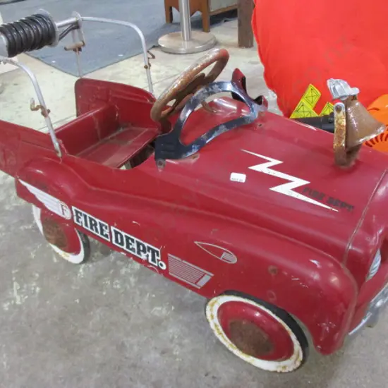 Firetruck Pedal Car