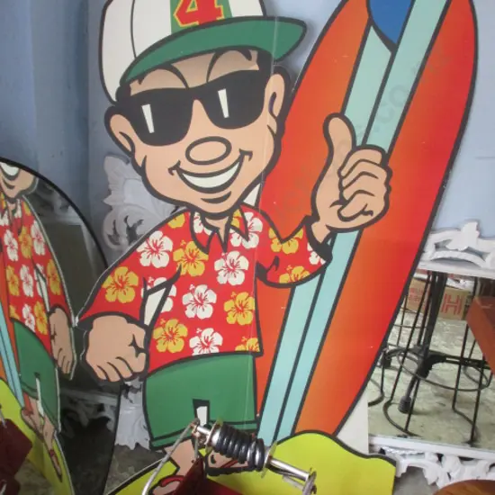 4 Square Man Cuttout