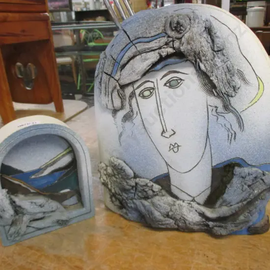 2 Pieces I Drury Pottery