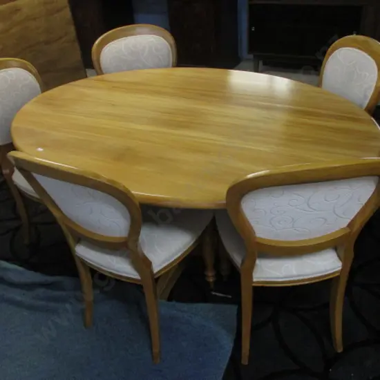 Table and 5 Chairs