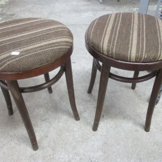 Pr Bentwood Stools