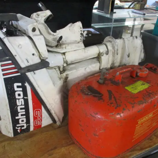 10hp Outboard Motor and Tank