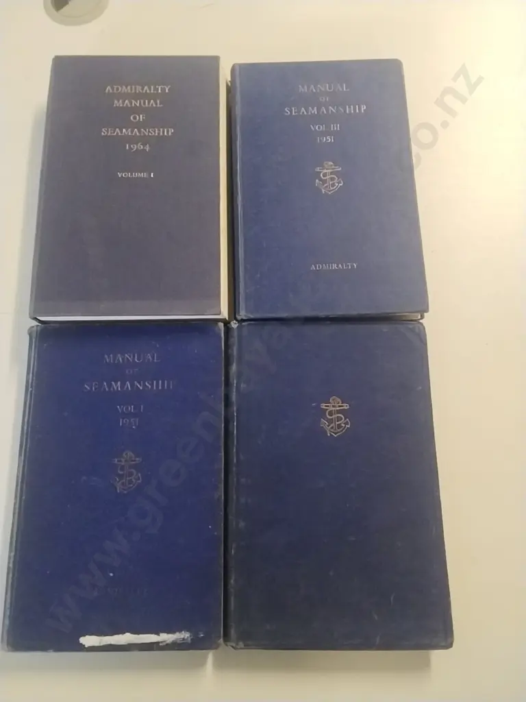 MANUAL OF SEASHIP BOOKS Image 1++