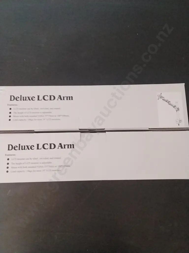 MONITOR ARM - DELUXE X 2 - NEW Image 1++
