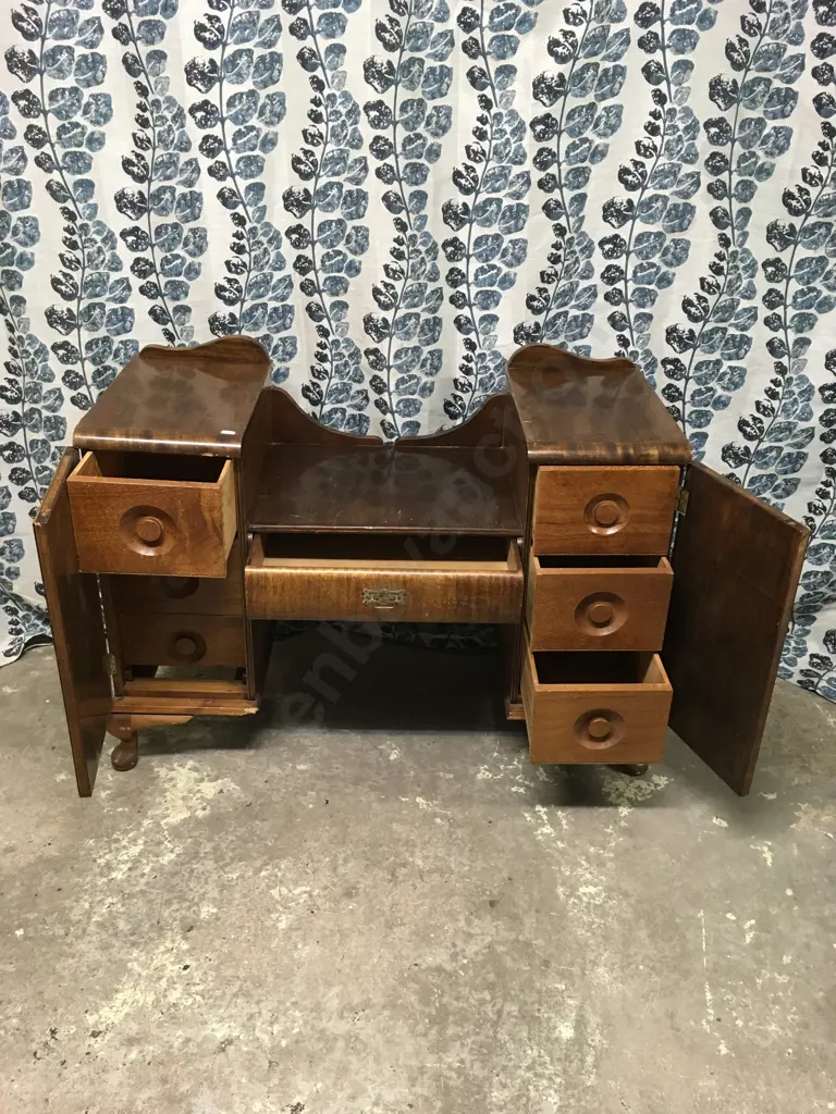 ANTIQUE ART DECO DRESSING TABLE Image 1++