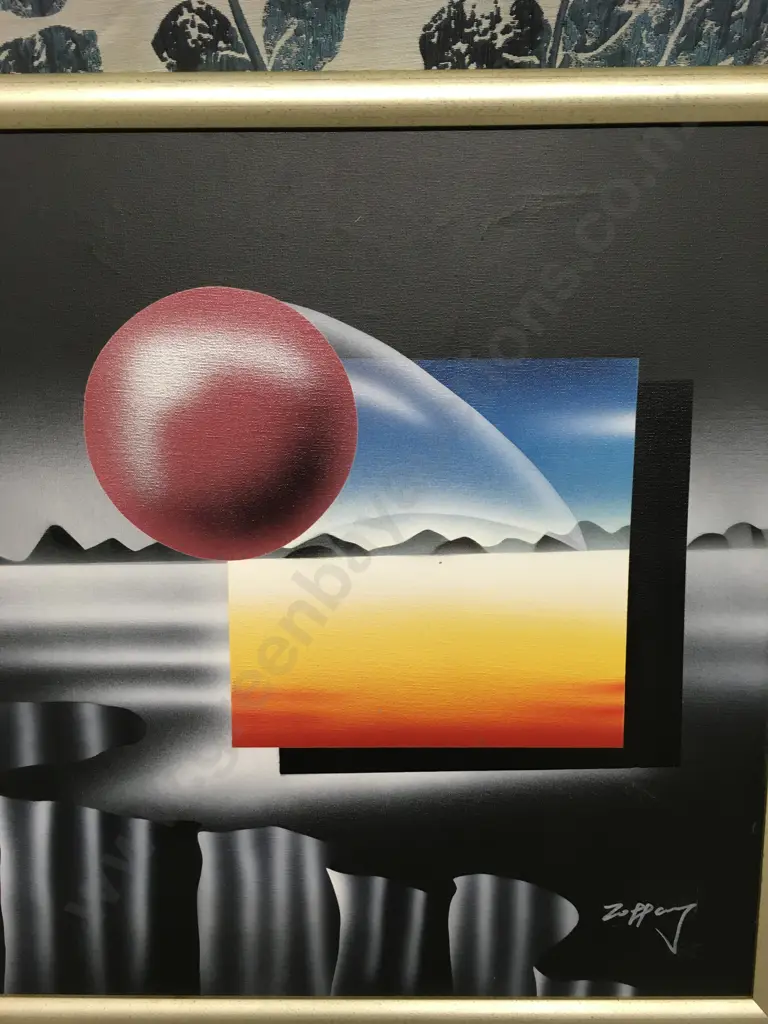 ABSTRACT ARTWORK WITH SURREALIST ELEMENTS Image 1++