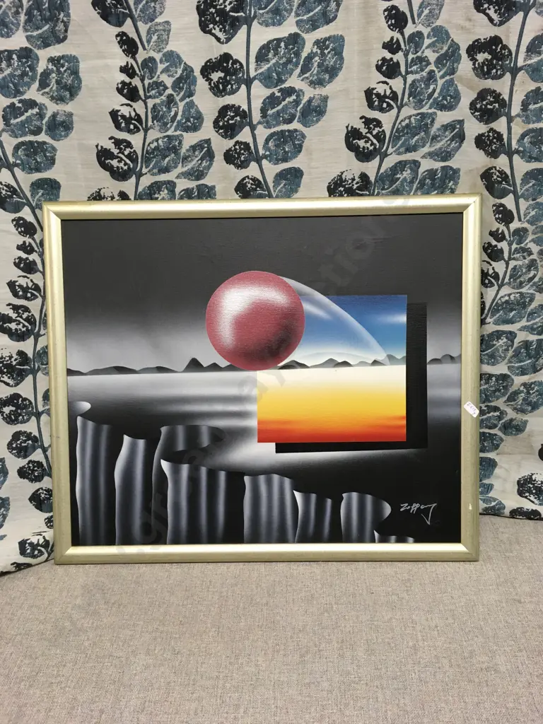 ABSTRACT ARTWORK WITH SURREALIST ELEMENTS Image 1++