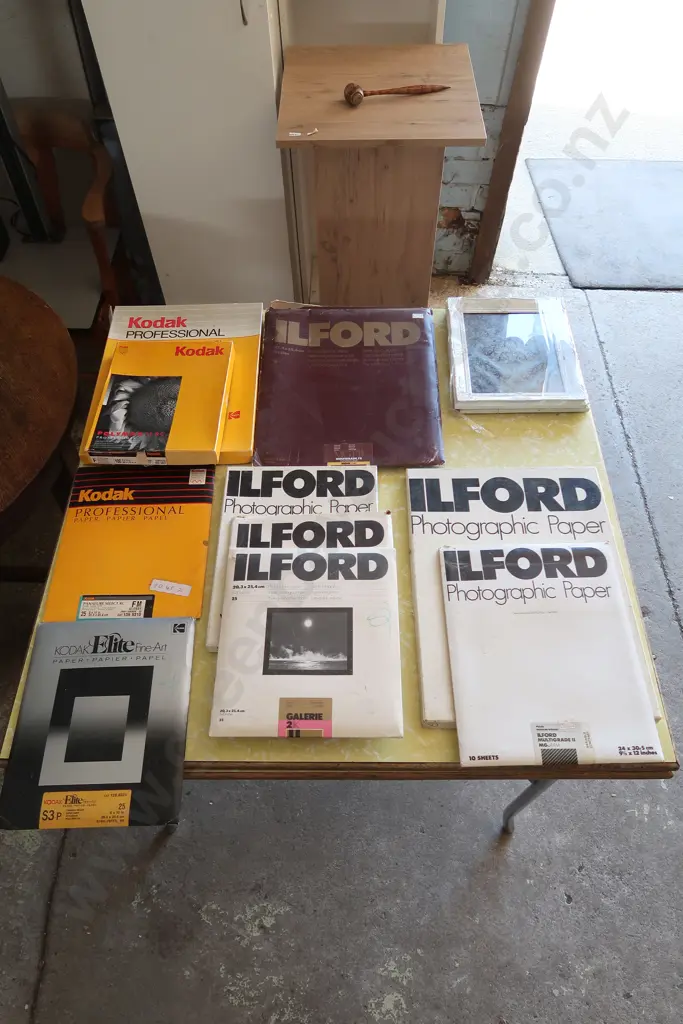 DARK ROOM PHOTOGRAPHIC EQUIPMENT INCUDING LPL COLOUR ENLARGER AND BOX OF ACCESSORIES Image 1++