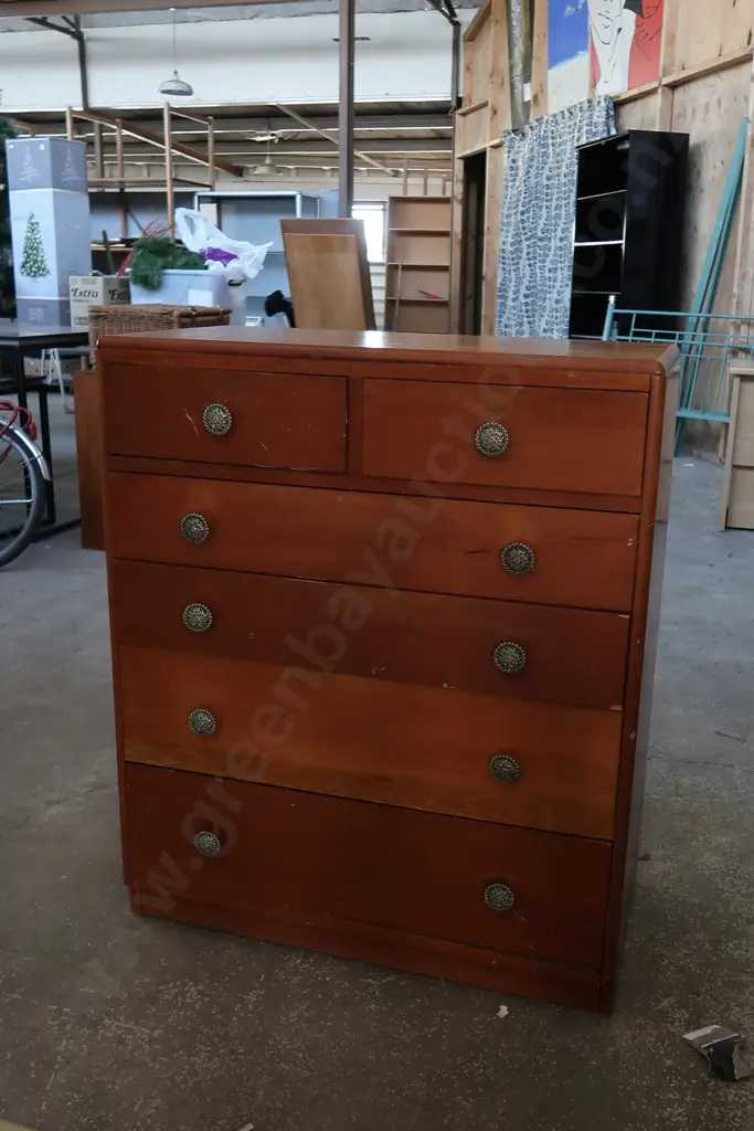 WOODEN CHEST OF DRAWERS Image 1++