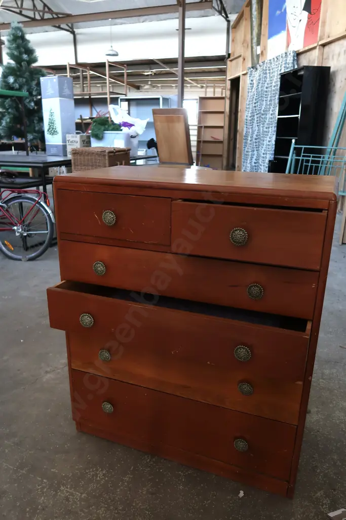 WOODEN CHEST OF DRAWERS Image 1++