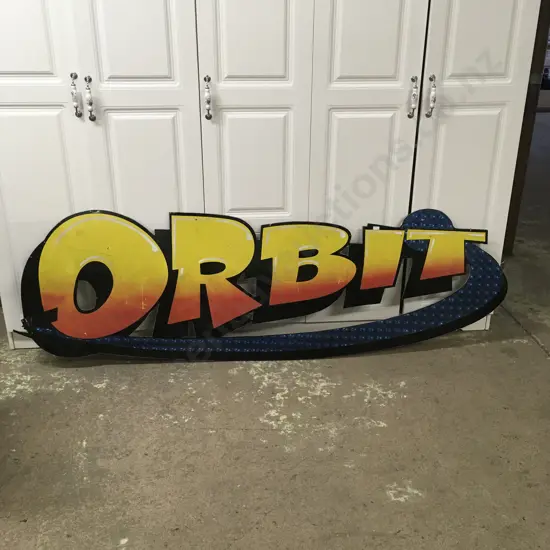 VINTAGE ORBIT SIGN