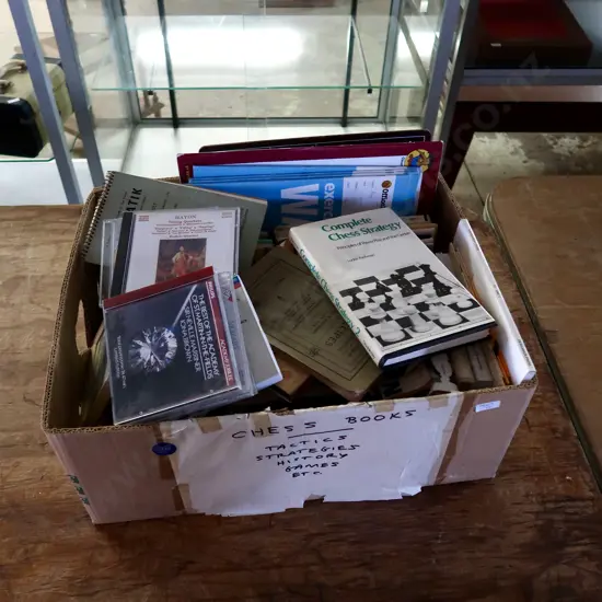 LARGE BOX OF ASSORTED BOOKS