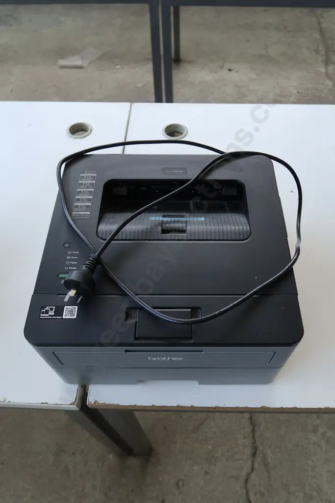 BROTHER PRINTER WITH TONER CARTRIDGES Image 1++