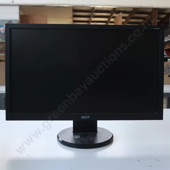 BLACK ACER COMPUTER SCREEN