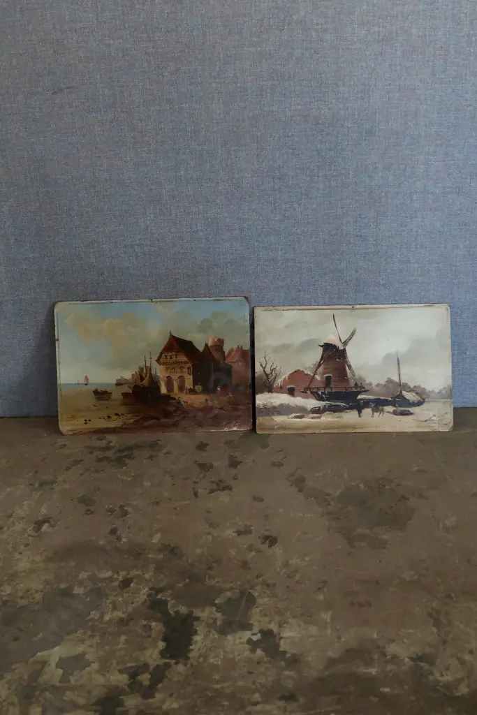 COLLECTION OF PAINTINGS Image 1++