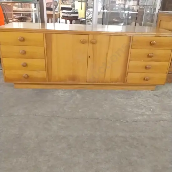 LARGE TIMBER SIDEBOARD CABINET