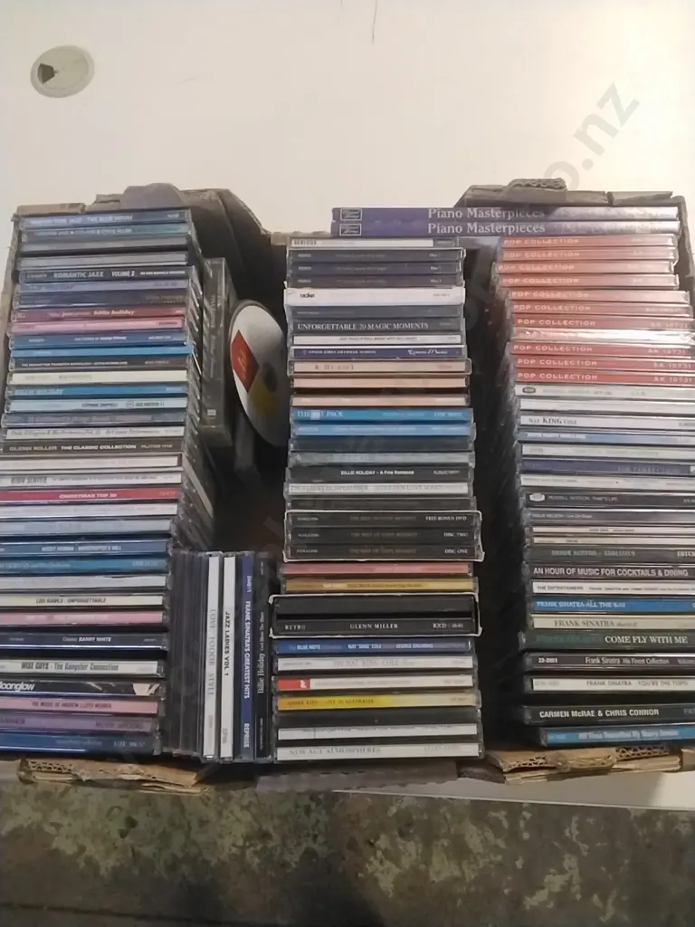 BOX OF ASSORTED CD'S Image 1++