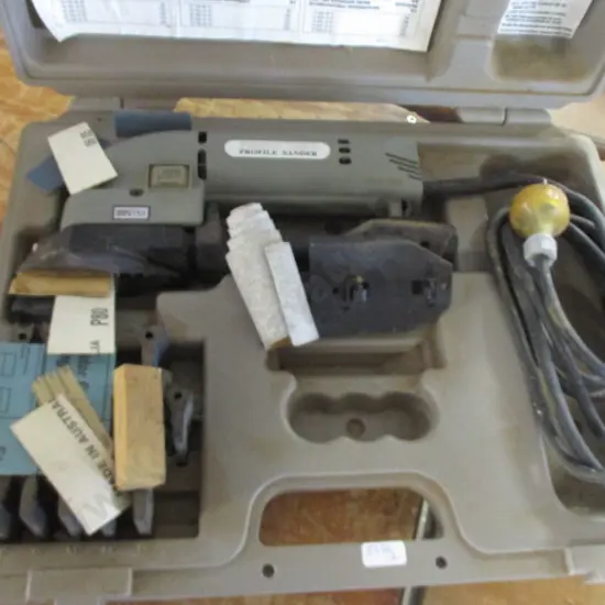 PORTER AND CABLE PROFILE SANDER WORKING ORDER