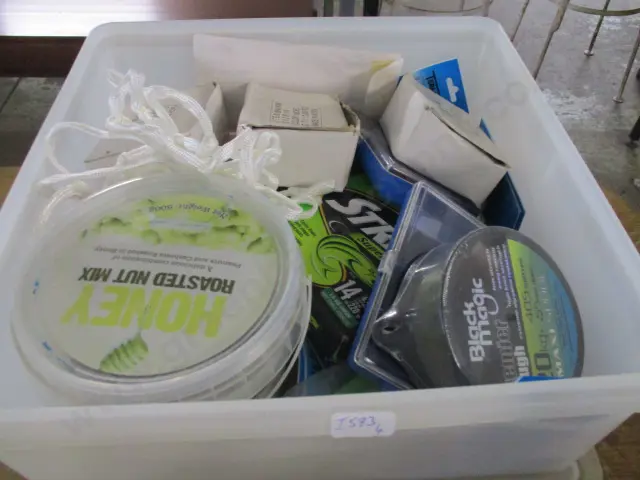 BOX OF FISHING TACKLE Image 1++
